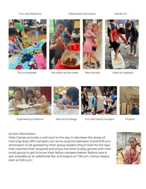 The-Wise-STEAM Academy | WISE Summer Camps